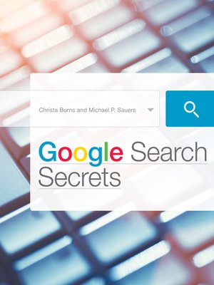 cover image of Google Search Secrets